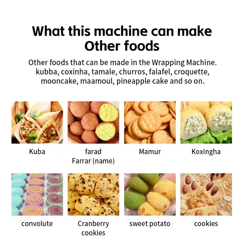 Japanese Snacks - Máquina de moldeo Maamoul, máquina de