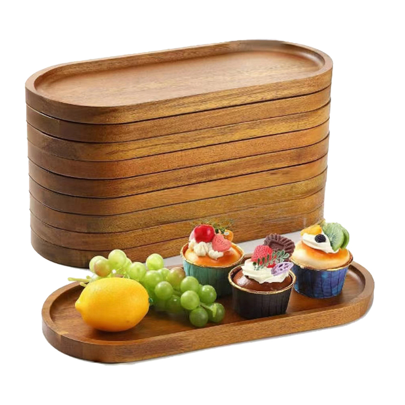Japanese Snacks - Vajilla, bandeja de comida de madera