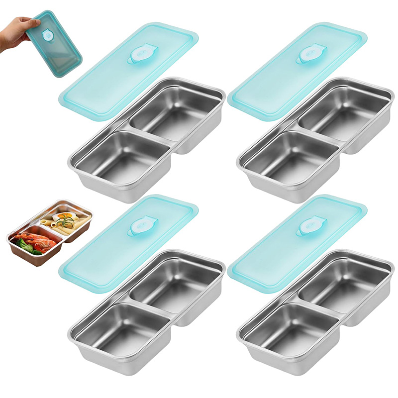 Bento Box - Caja portátil de acero inoxidable para