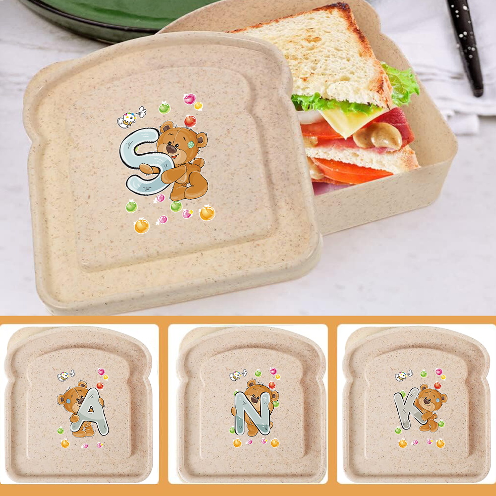 Bento Box - Caja de Almacenamiento para Sándwiches y