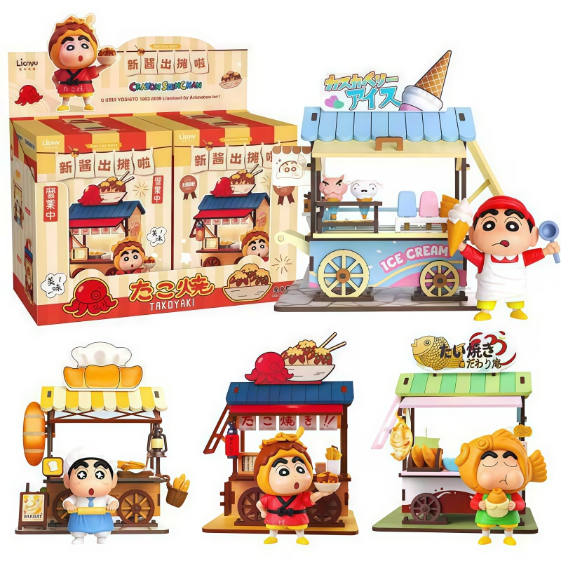 Furoshiki - Crayon Shin-chan Carrito de Comida Caja