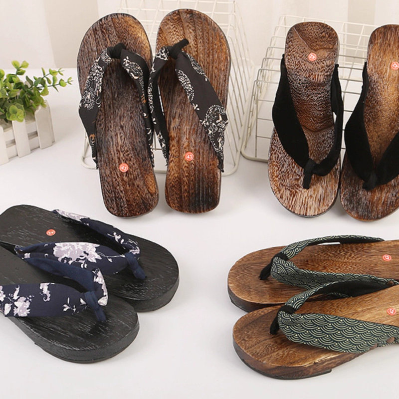 Zuecos de verano de Anime Ninj - Geta Wooden Sandal reseña y precio