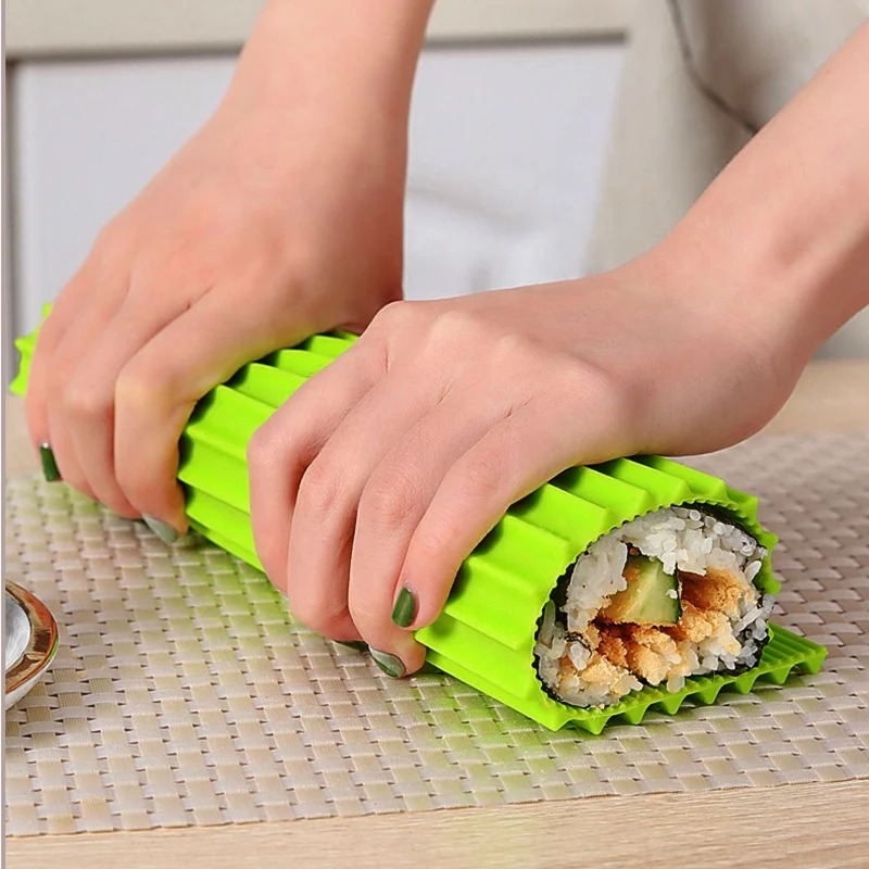 Rollo de mano de silicona para - Sushi Making Kit reseña y precio