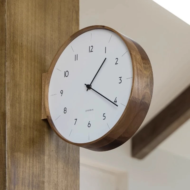Reloj de pared de madera maciz - Japanese Luxury Lifestyle reseña y precio