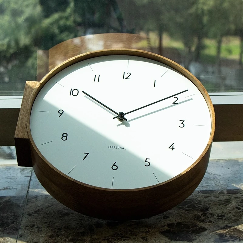 Reloj de pared de madera maciz - Japanese Luxury Lifestyle reseña y precio