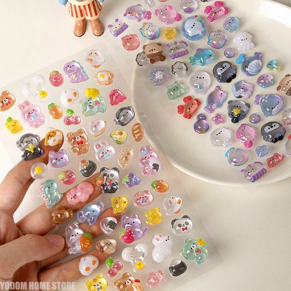 4 pegatinas creativas 3D en re - Japanese Snacks reseña y precio