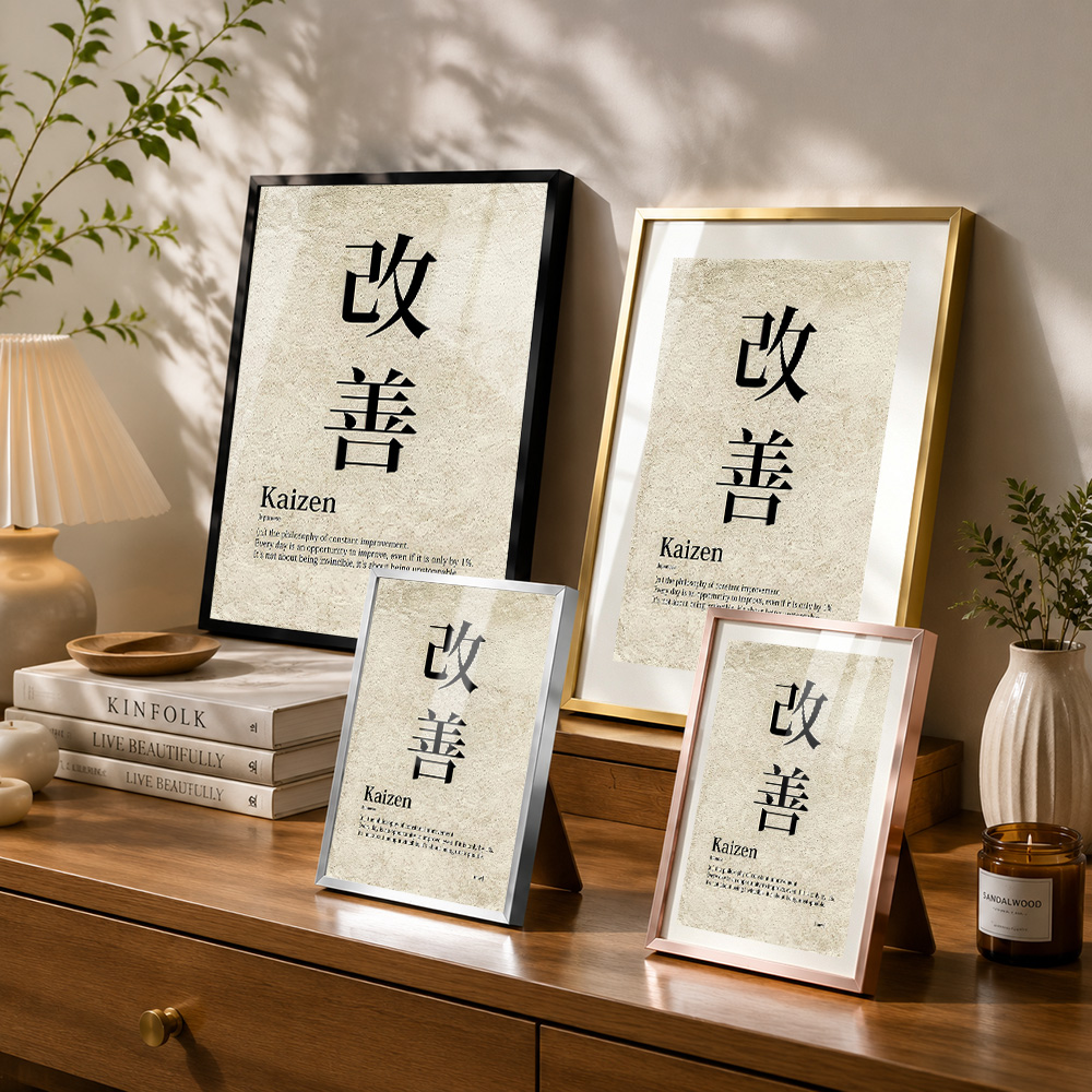 Póster Metálico Enmarcado con  - Japanese Tea reseña y precio