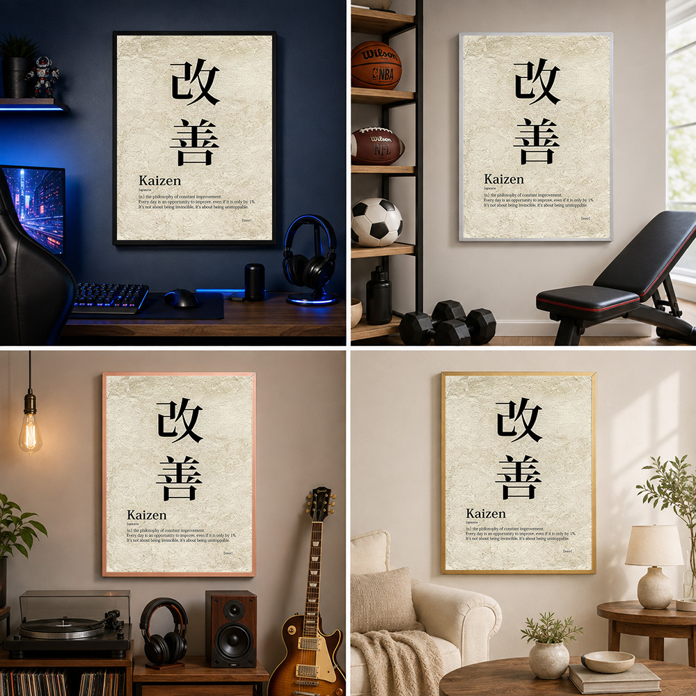 Póster Metálico Enmarcado con  - Japanese Tea reseña y precio