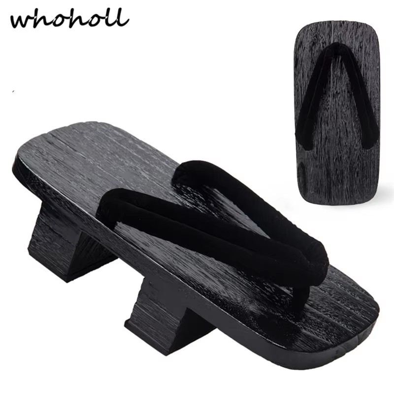 Whoholl Jiraiya Cosplay Kimono - Geta Wooden Sandal reseña y precio