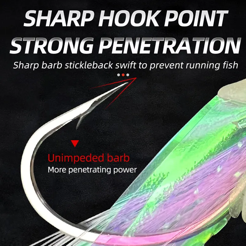 5 anzuelos Sabiki cebo Artific - Furoshiki reseña y precio
