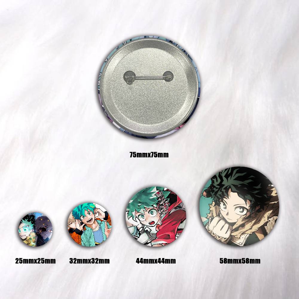 Insignias Redondas de Anime A- - Furoshiki reseña y precio