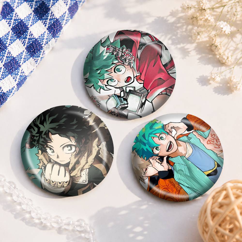 Insignias Redondas de Anime A- - Furoshiki reseña y precio